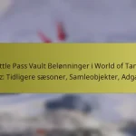 Battle Pass Vault Belønninger i World of Tanks Blitz: Tidligere sæsoner, Samleobjekter, Adgang